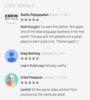 flashcard app user review