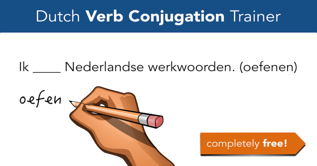 dutch verb conjugation trainer
