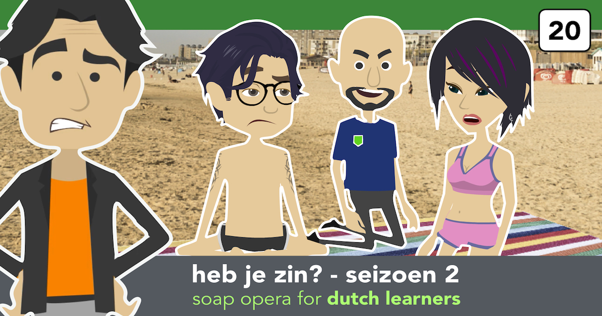 Heb je zin? - 2 | Lesson 20 - Waar + preposition? Daar + preposition!
