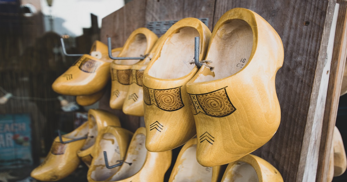 Young Woman In Dutch Wooden Shoes, Editorial Photo Image Of Decoration ...